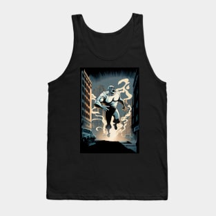 Giant ghost attacking the city Tank Top